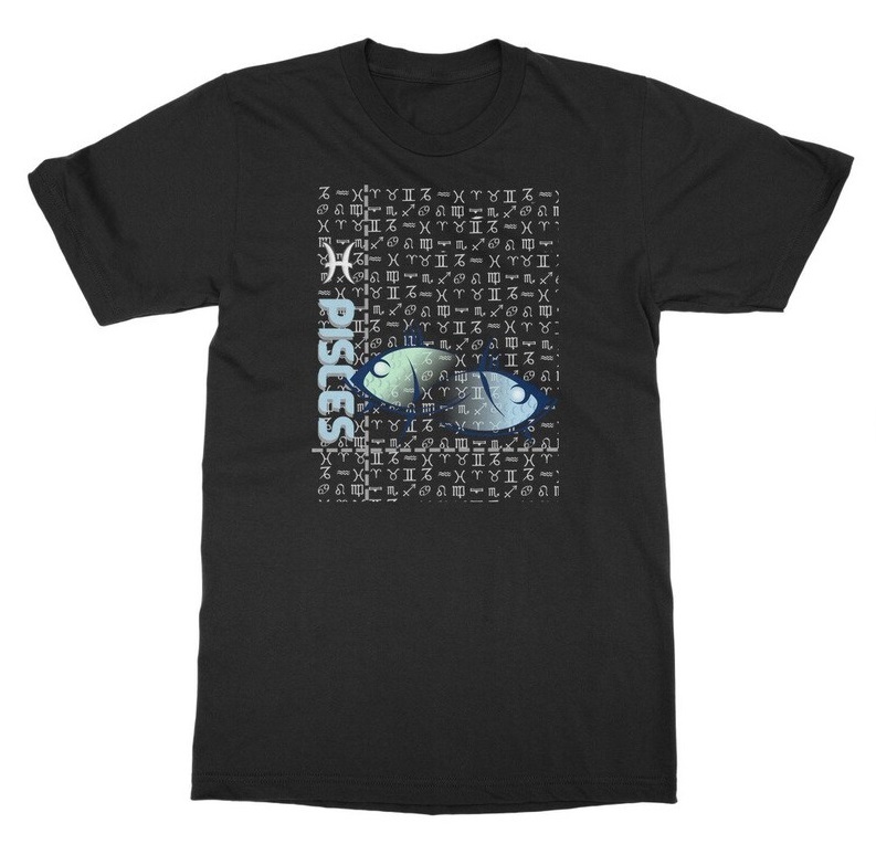 Pisces Zodiac Adult T-Shirt