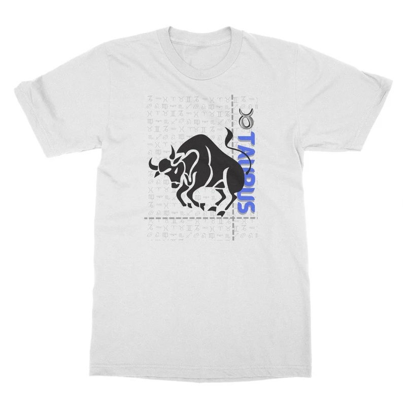 Taurus Zodiac  Adult T-Shirt