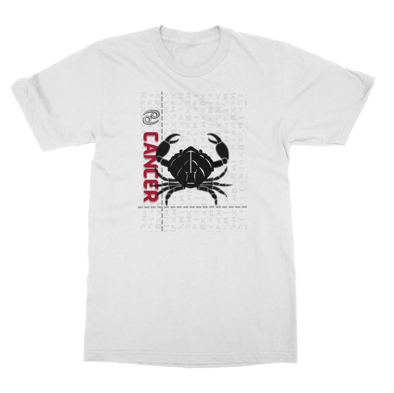 Cancer Zodiac Adult T-Shirt