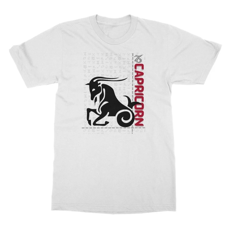 Capricorn Zodiac Adult T-Shirt